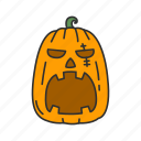 halloween, pumpkin, squash, trick or treat