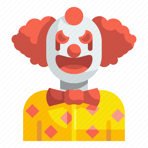 Carnival, character, clown, costume, fear, halloween icon - Download on Iconfinder