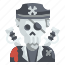 ghost, halloween, horror, pirate, scary, skeleton, weapon