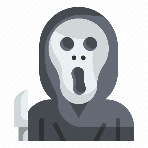 Character, crime, ghost, halloween, horror, killer, scream icon - Download on Iconfinder