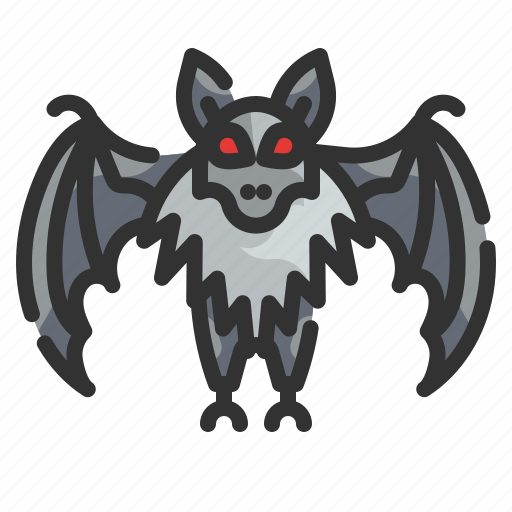 Bat, animal, horror, terror, devil icon - Download on Iconfinder