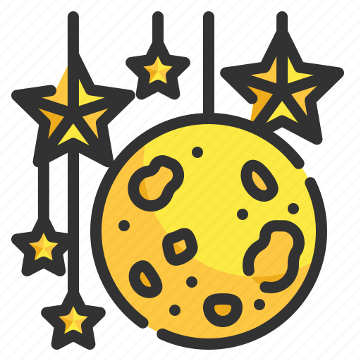 Moon, lamp, illumination, lights, star icon - Download on Iconfinder