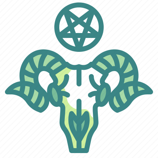 Goat, goats, skull, demonic, aries icon - Download on Iconfinder