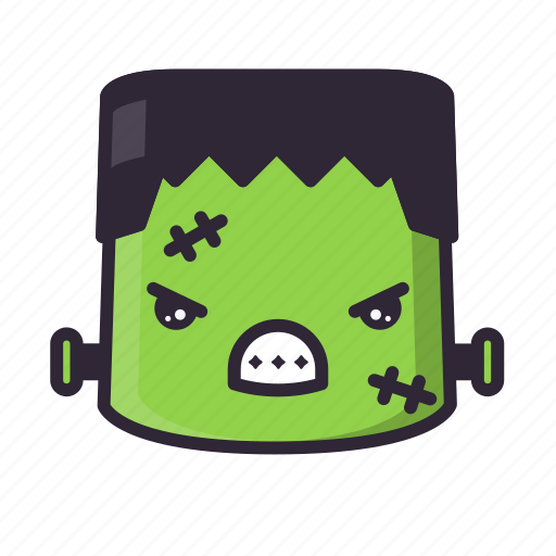 Angry, frankenstein, halloween, monster icon - Download on Iconfinder
