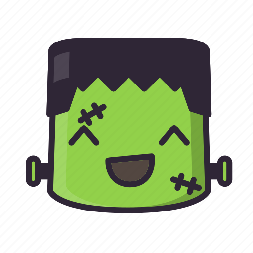 Face, frankenstein, halloween, happy, monster icon - Download on Iconfinder