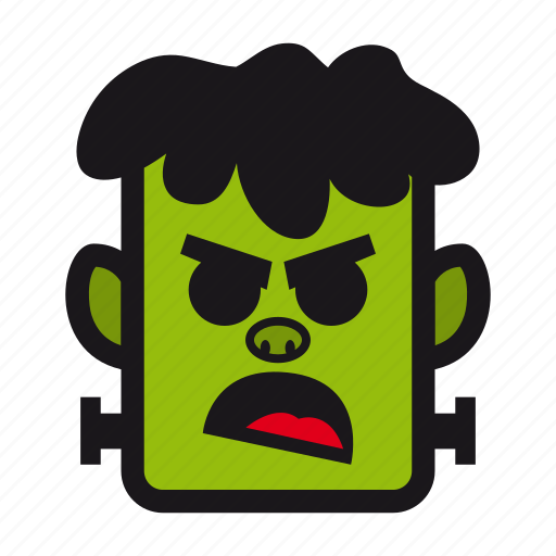 Angry, frankestein, franky, halloween, monster icon - Download on Iconfinder