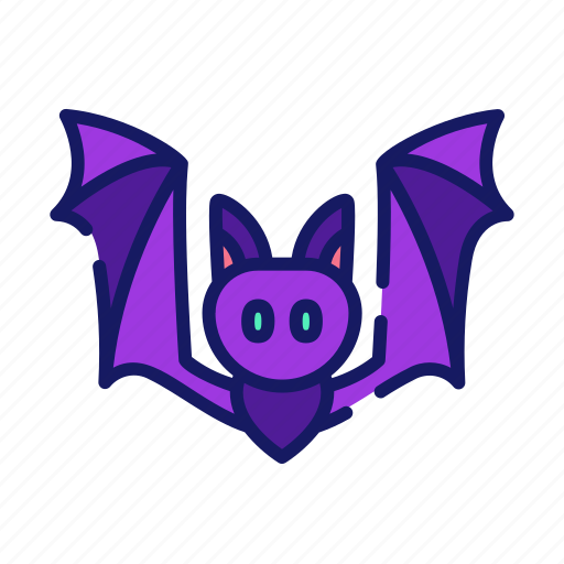 Bat, scary, halloween, mammal, spooky, animal, evil icon - Download on Iconfinder