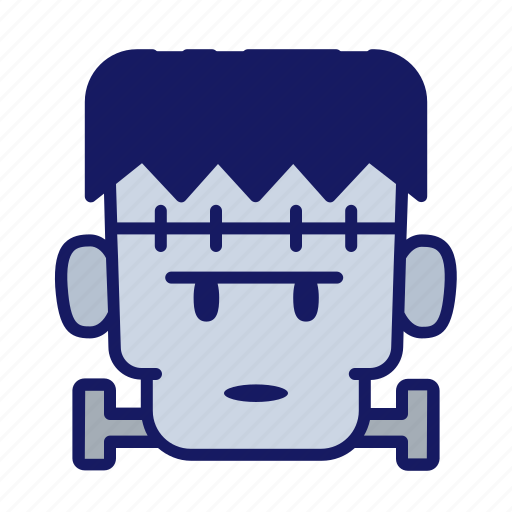 Scary, halloween, frankenstein, monster, death, creepy, ghost icon - Download on Iconfinder