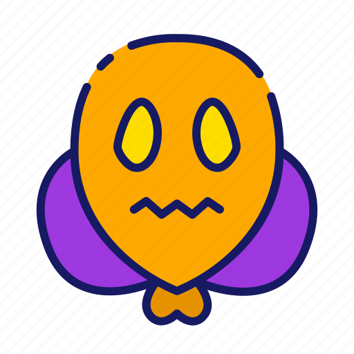 Scary, halloween, horror, decoration, halloween party, baloon, ghost icon - Download on Iconfinder