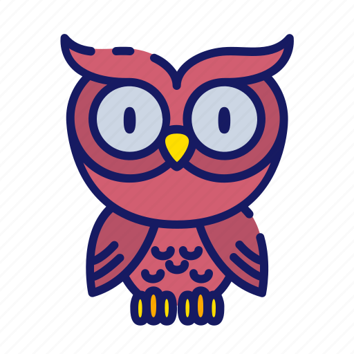 Wild, pet, halloween, bird, owl, nocturnal, animal icon - Download on Iconfinder