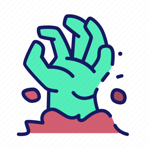 Scary, halloween, zombie, hand, halloween party, creepy, ghost icon - Download on Iconfinder