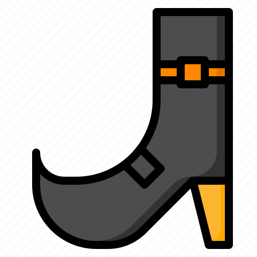 Boots, halloween, magic, shoes, wizard icon - Download on Iconfinder