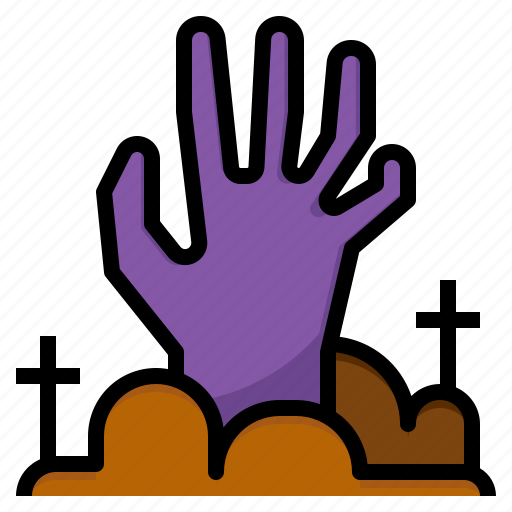Corpse, ghost, halloween, hand, zombie icon - Download on Iconfinder