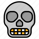 bone, halloween, head, skeleton, skull