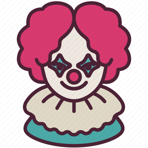 Avatar, clown, halloween, horror, joker, scary, terrer icon - Download on Iconfinder