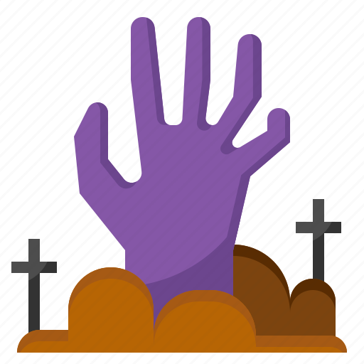 Corpse, ghost, halloween, hand, zombie icon - Download on Iconfinder