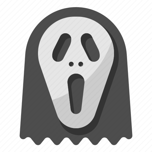 Ghost, hallow, halloween, mask, scream icon - Download on Iconfinder