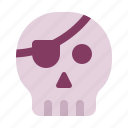 bone, brain, case, halloween, head, pirate, skull