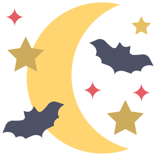 Halloween, night, moon, scary, spooky icon - Free download