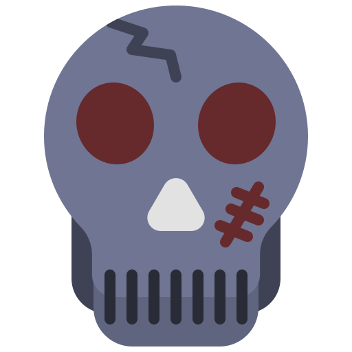 Halloween, skull, horror, death, head icon - Free download