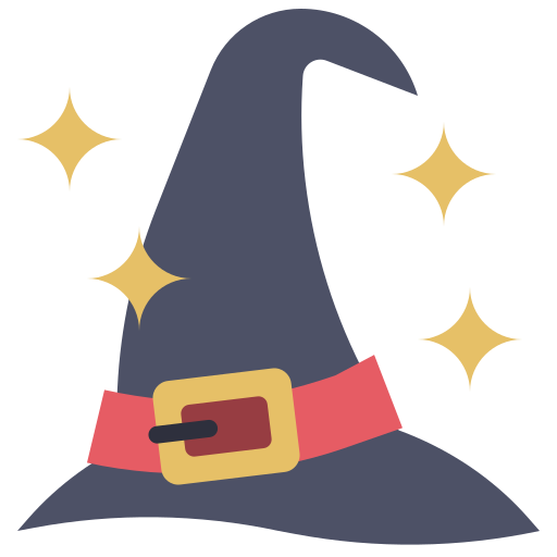 Halloween, witch, magic, hat, scary, wizard icon - Free download
