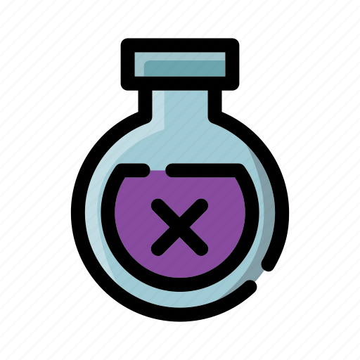 Poison, danger, toxic, warning, skull, death, crossbones icon - Download on Iconfinder