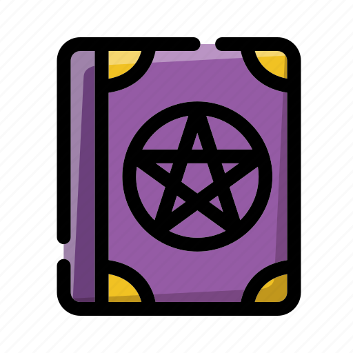 Spell, book, magic, halloween, witchcraft, wizard, ancient icon - Download on Iconfinder