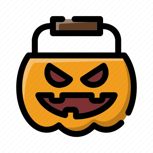 Trick, or, treat, halloween, pumpkin, candy, celebration icon - Download on Iconfinder
