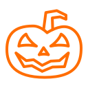 halloween, lantern, pumpkin, scary