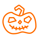 halloween, lantern, pumpkin, scary