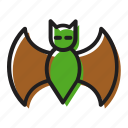 halloween, bat, night, animal, fly, nightmare, spooky, scary, fear