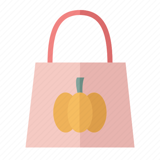 Halloween, bag, shopping, treat, pumpkin, sale, buy icon - Download on Iconfinder