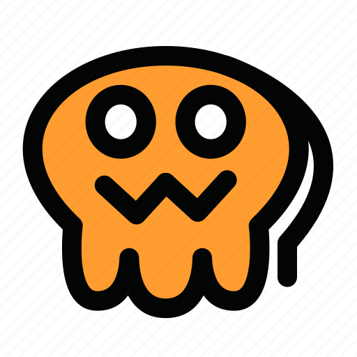 Ui, halloween, ghost, pumpkin, website, cute, phantom icon - Download on Iconfinder