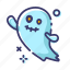 character, emoji, facial expression, ghost, halloween 