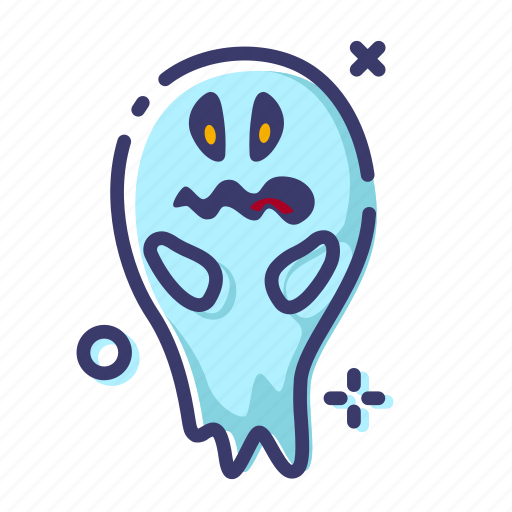 Character, facial expression, ghost, halloween, scary icon - Download on Iconfinder