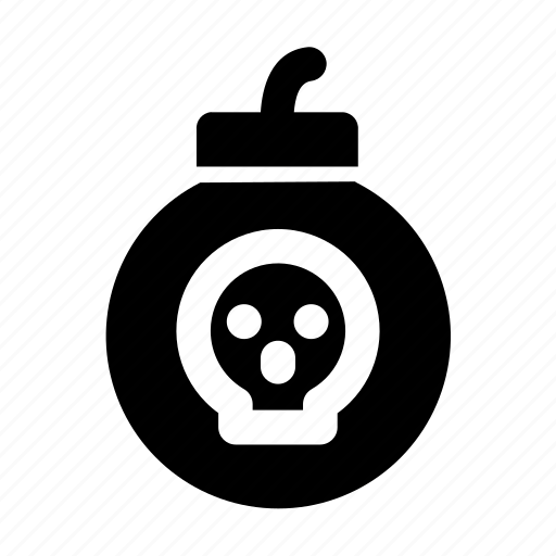 Bomb, danger, dead, explosive, halloween, war icon - Download on Iconfinder