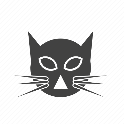 Animal, cartoon, cat, face, halloween icon - Download on Iconfinder