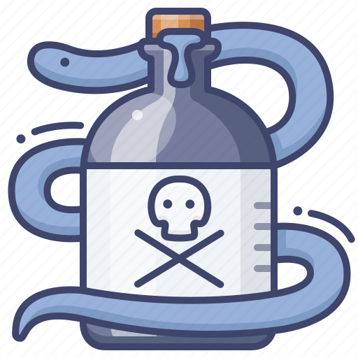 Medicine, poison, potion, snake icon - Download on Iconfinder