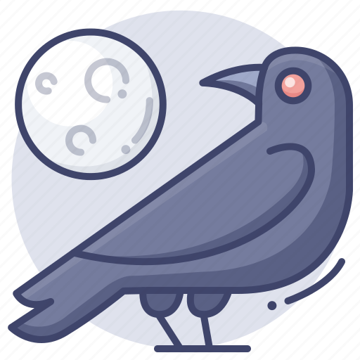 Halloween, crow, witch icon - Download on Iconfinder