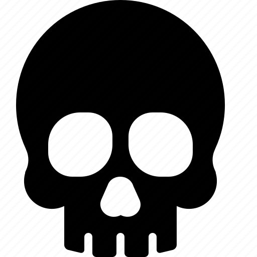 Bone, halloween, head, human, skull icon - Download on Iconfinder