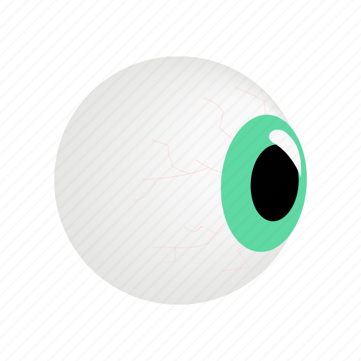 Eye, eyeball, eyesight, human, iris, isometric, view icon - Download on Iconfinder