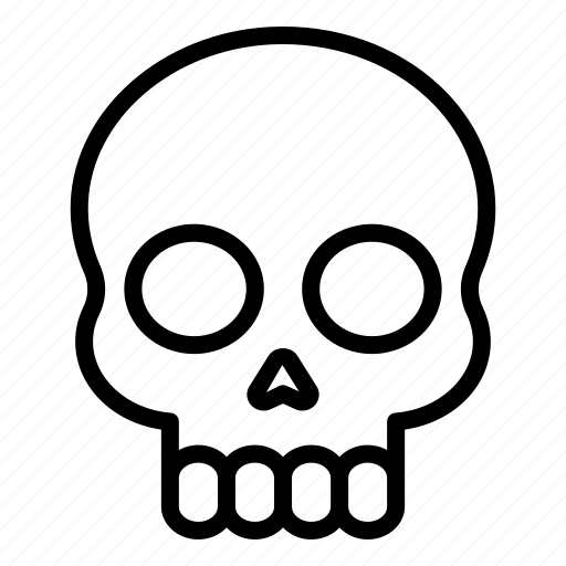 Halloween, skull, scary, creepy, dead, death, horror icon - Download on Iconfinder