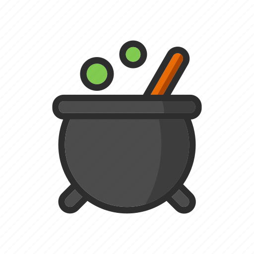 Potion, halloween, elixir, bowl, pot, witch, scary icon - Download on Iconfinder