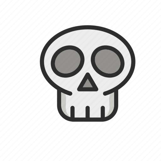 Halloween, grave, creepy, skeleton, death, skull, scary icon - Download on Iconfinder