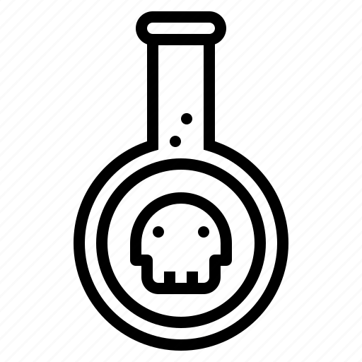 Bottle, halloween, poison, potion, tube icon - Download on Iconfinder