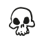 ghost, skull, holiday, halloween, scary, bones, skeleton 
