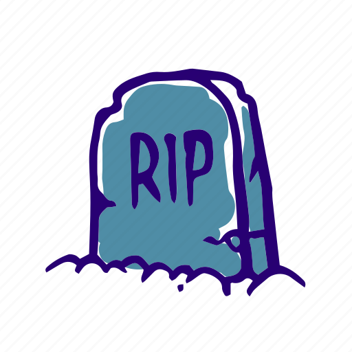 Halloween, horror, scary, skeleton, spooky, tomb, tombstone icon - Download on Iconfinder
