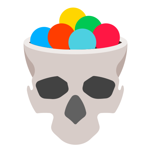 Holidays, skull, bonbon, candy, halloween icon - Free download