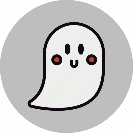 Friendly, ghost, halloween, happy, smile icon - Download on Iconfinder