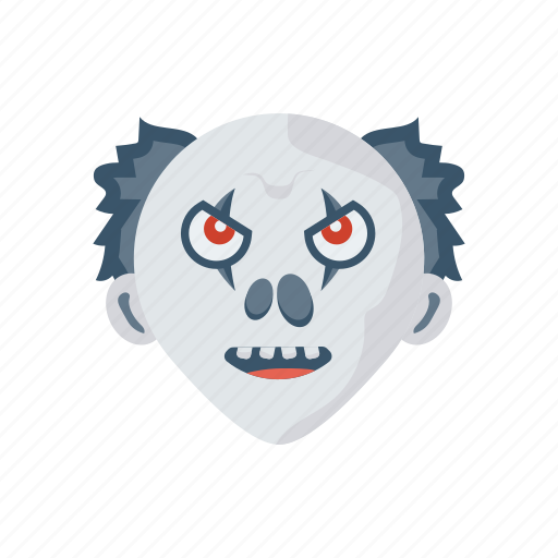 Clown, creepy, halloween, scull icon - Download on Iconfinder